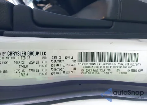 2014 Jeep Grand Cherokee Laredo z USA, uszkodzony, nr VIN 1C4RJFAG0EC132054